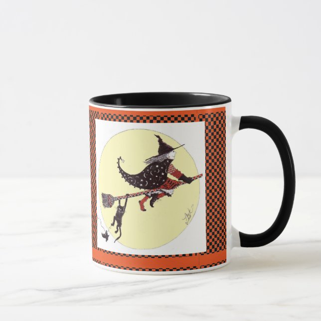 Tasse de Halloween de "pauvre chat" (Droite)