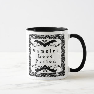 Tasse de Halloween de philtre d'amour de vampire