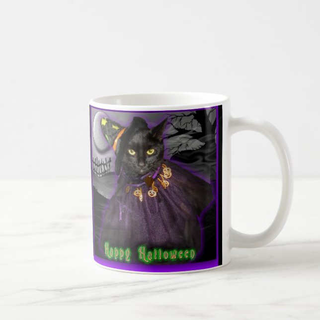 tasse de Halloween de witchycat (Droite)