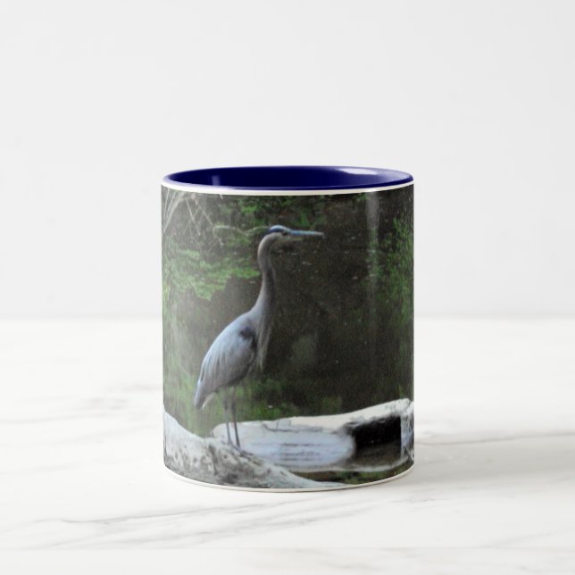 Tasse de héron de grand bleu (Centre)