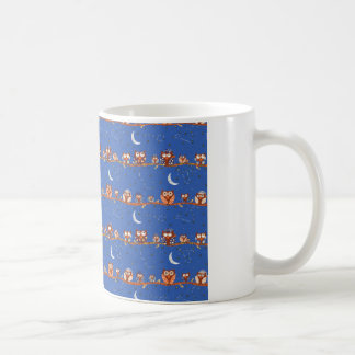 Tasse de hiboux d'observation des étoiles