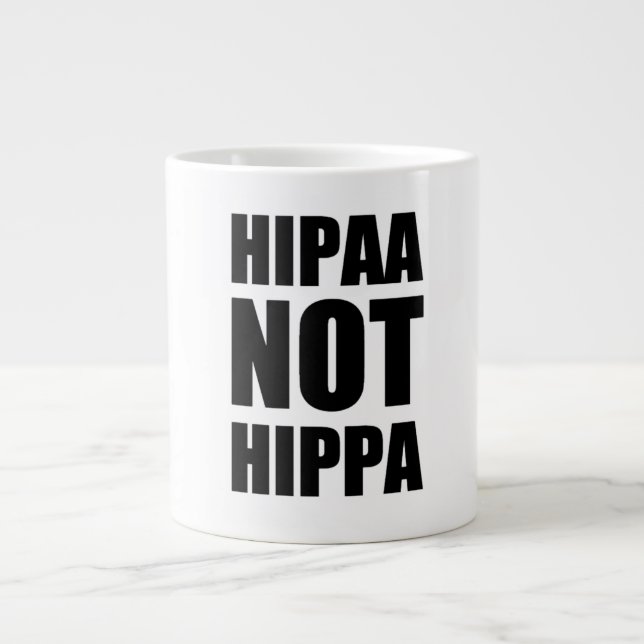 Tasse de HIPAA pas HIPPA (Devant)