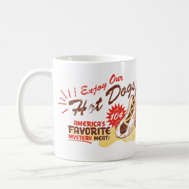 Tasse de hot-dog (Gauche)