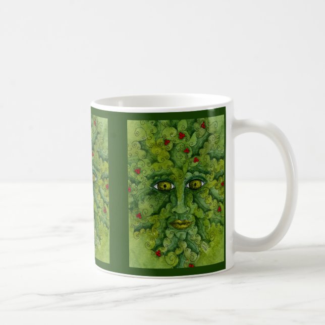Tasse de houx de Greenman (Droite)