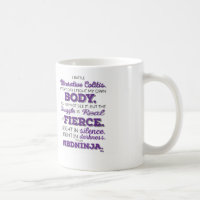 Tasse de #IBDninja (colite ulcéreuse)