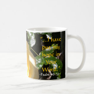 Tasse de jardin d'écriture sainte