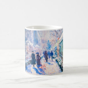 Tasse de jardin impressionniste Scène de sentier h