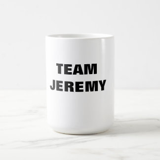 Tasse de Jeremy d'équipe