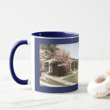 Tasse de joint d'école de pelouse de cerise