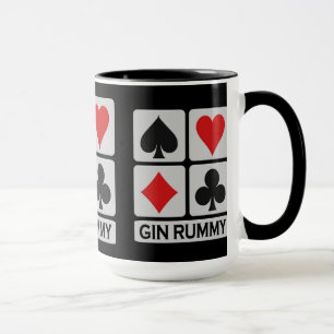 Tasse de joueur de rami - choisissez le style et