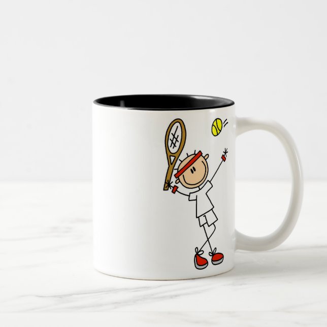 Tasse de joueur de tennis de garçon (Droit)