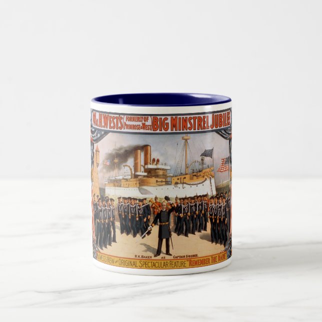 Tasse de jubilé de troubadour du Maine (Centre)