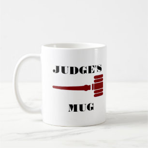 Tasse de juges avec Gavel