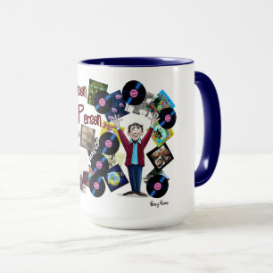 Tasse de Ken «The Merson Person», animateur de rad