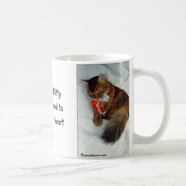 Tasse de Kitty de bourreau des coeurs de Valentine (Droite)