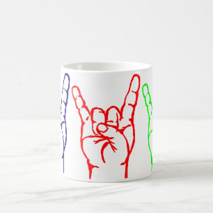 Tasse de klaxon de couleur en métal 3