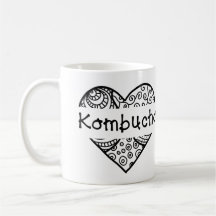 Tasse de Kombucha de coeur