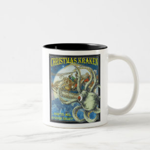 Tasse de Kraken de Noël