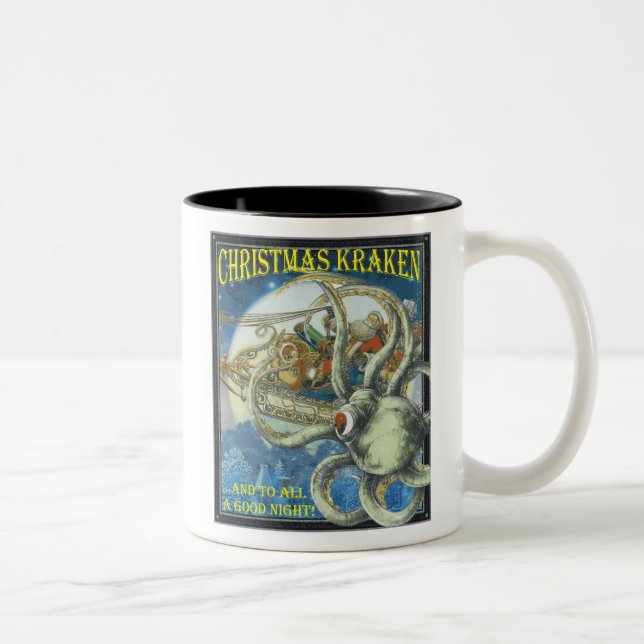 Tasse de Kraken de Noël (Droit)