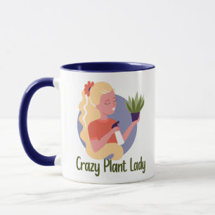 Tasse de la Dame Folle de Plantes