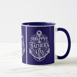 Tasse de la Fête des Pères nautique