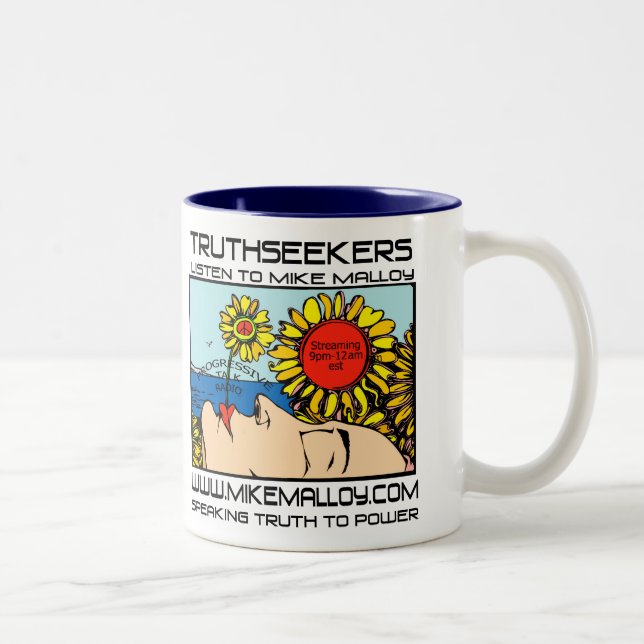 TASSE DE LA FILLE TRUTHSEEKER DE TOURNESOL (Droit)