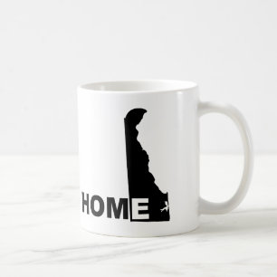 Tasse de la maison du Delaware loin de l'État ou t