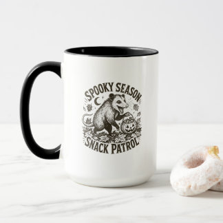 Tasse de la Patrouille de Snack de Saison Effrayan