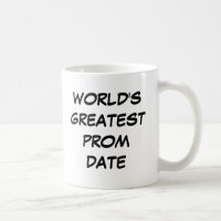 Tasse de la plus grande "date du bal d'étudiants