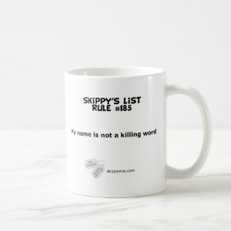 Tasse de la règle #185