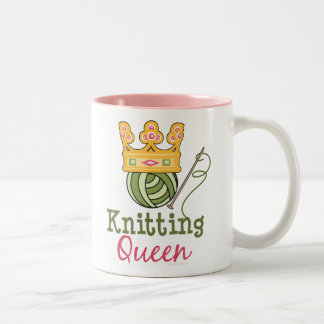 Tasse de la Reine de tricot