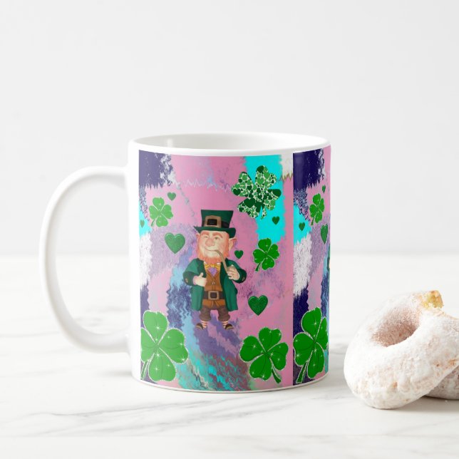 Tasse de la Saint-Patrick (Avec donut)