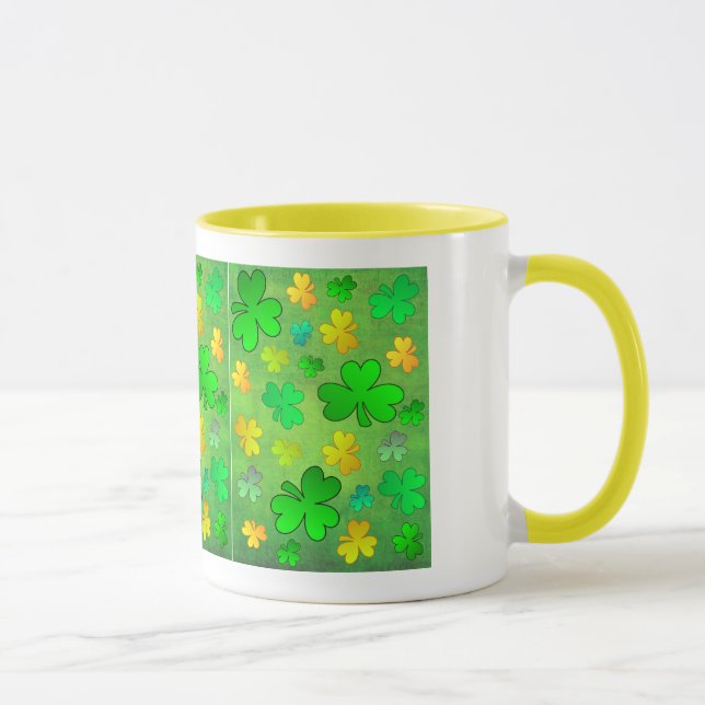 Tasse de la Saint-Patrick avec des trèfles (Droite)