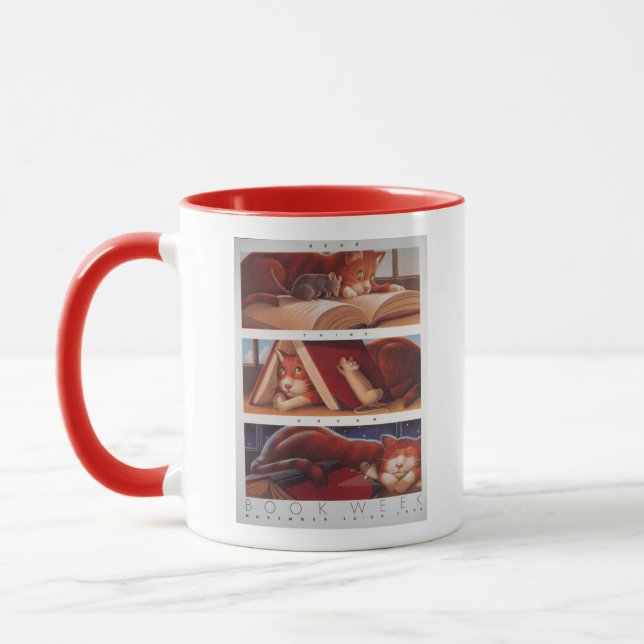 Tasse de la semaine du livre de 1992 enfants (Gauche)