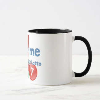 Tasse de la sonnerie de l'intoxiqué de loto