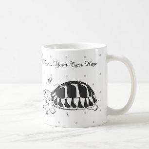 Tasse de la tortue de Hermann personnalisable