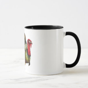 Tasse de la Turquie illustrée par cru
