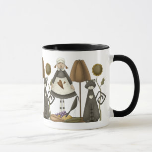 Tasse de la vie de pèlerin de thanksgiving