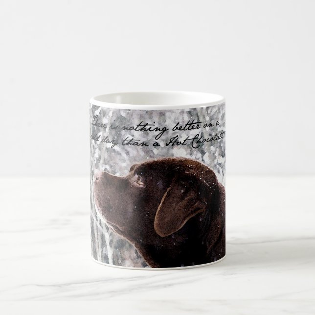 Tasse de laboratoire de chocolat (Centre)