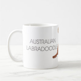 Tasse de Labradoodle d'Australien/belle peinture