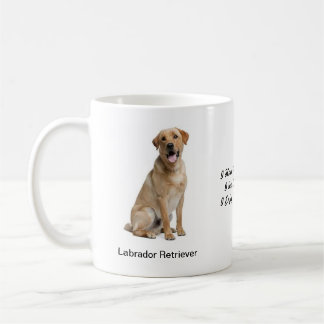 Tasse de labrador retriever - avec deux images et