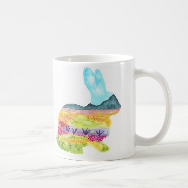 Tasse de lapin de printemps (Droite)
