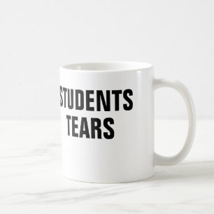 Tasse de larmes d'étudiants