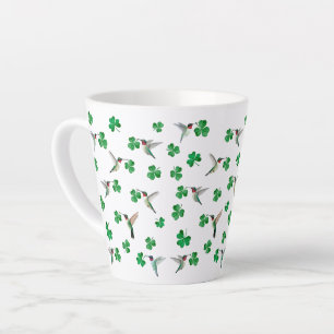 Tasse de latte de la Saint-Patrick