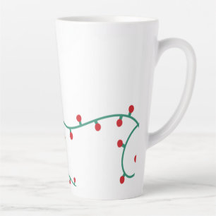 Tasse de latte de Noël