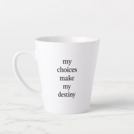 Tasse de latte Mon Destin