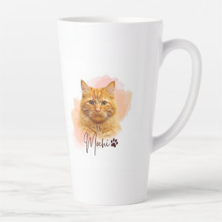 Tasse de latte pour amateur de chats drôles – Cade