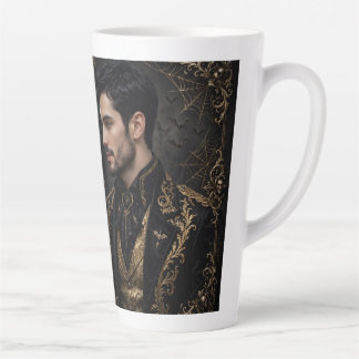 Tasse de latte pour homme beau de Halloween gothiq