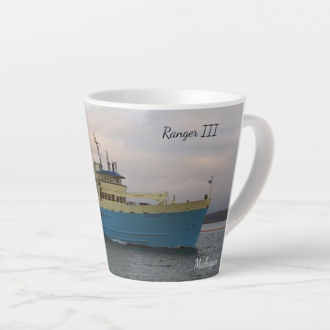 Tasse de latte Ranger III (Angle droit)