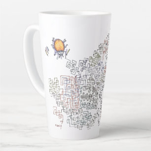tasse de latte Zig Zag Doodlebug